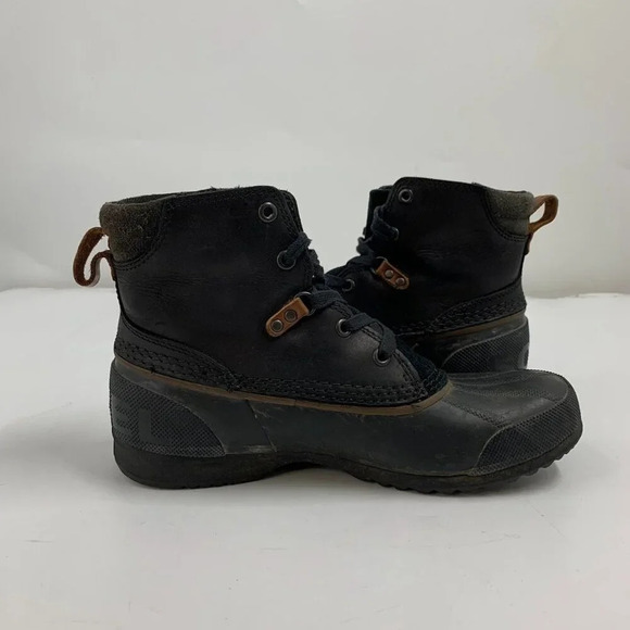 Sorel Men\'s Ankeny Leather Rubber Waterproof ‎ NM2101-010 Lace Up Boot Size 9 main image 9